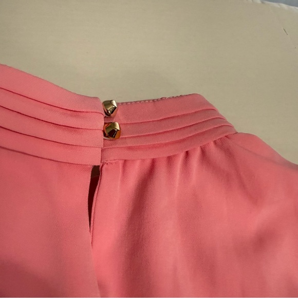 Chicwish Pink Bow-Tie Blouse - Picture 3 of 5